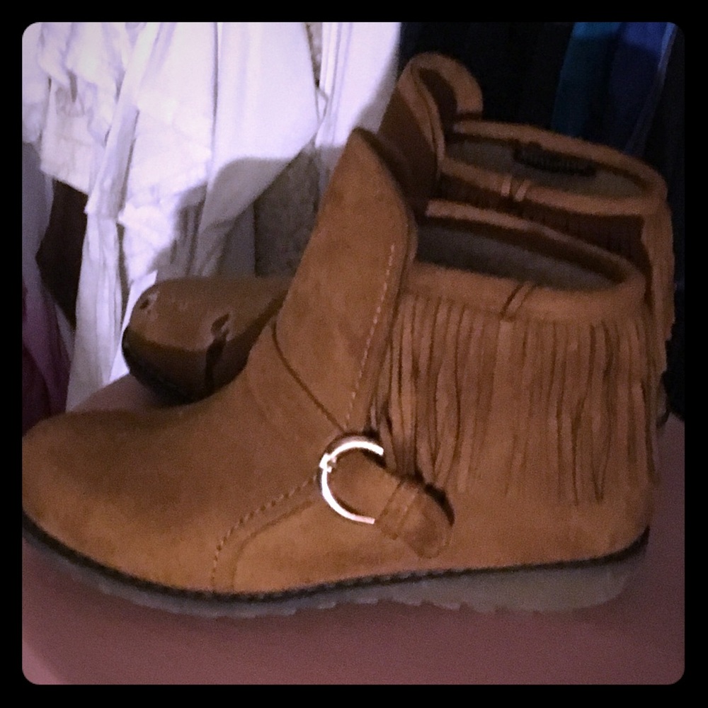 Seventh Avenue Suede Boots Size 9 1/2 Wide